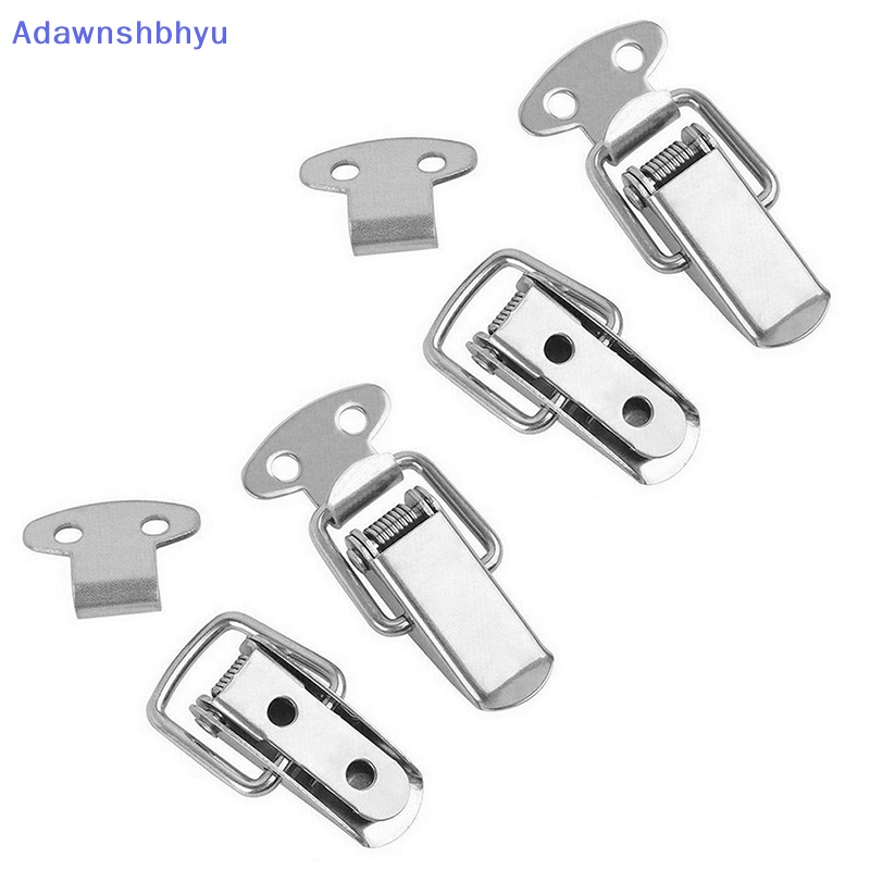 Adhyu 4pcs Gesper Mulut Bebek Kunci Mini Hadiah Koper Case Gesper Toggle Pengait Kait ID