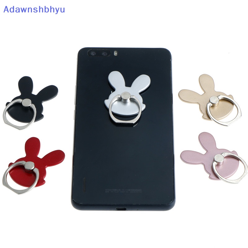 Adhyu Desain Kelinci phone holders 360derajat Cincin Jari Handphone stand holder universal ID