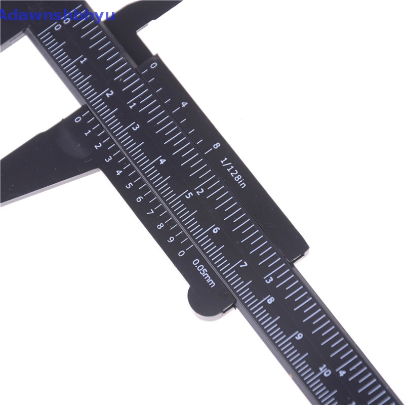 Adhyu 1PC 6inch 150mm Plastik Vernier Caliper Sliding Gauge Penggaris Perhiasan Mengukur ID