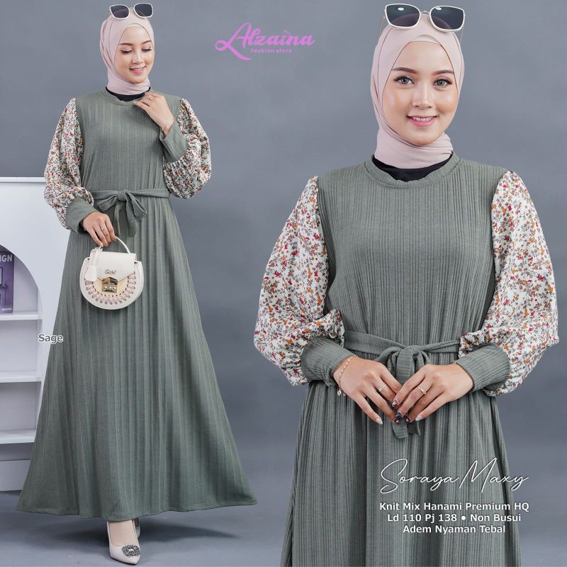 SORAYA Maxy ORI ALZAINA | Ld 110, Premium Knit mix Hanami Import