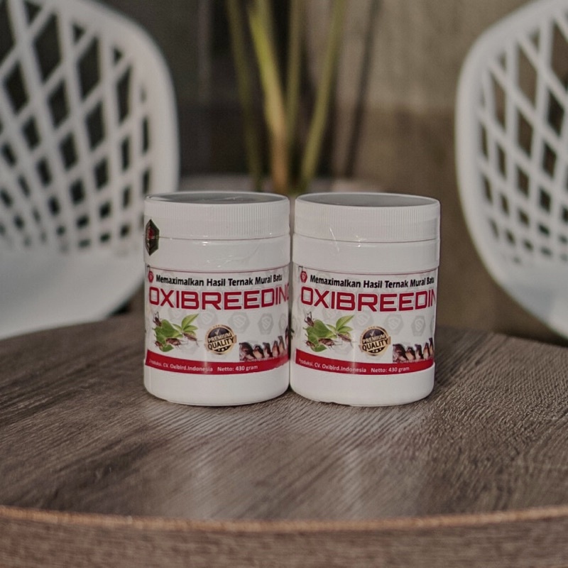 JUAL OXIVOICE  OXIBREEDING 2 JANGKRIK WARNA MERAH PAKAN TAMBAHAN KHUSUS TERNAK BURUNG
