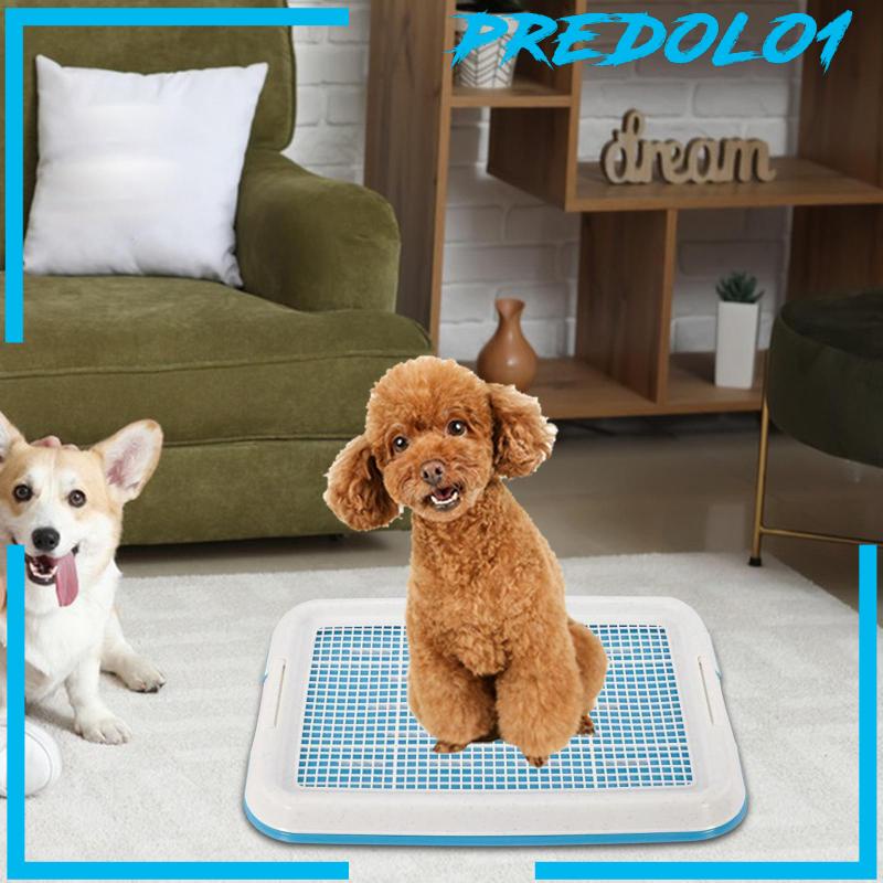 [Predolo1] Tray Pelatihan Toilet Pispot Anjing Removable Potty Trainer Corner Untuk Anjing Kecil