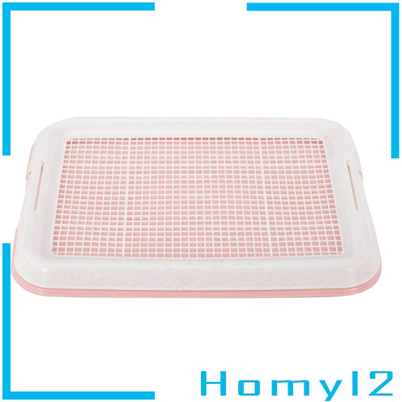 [HOMYL2] Tray Pelatihan Toilet Pispot Dapat Dilepas Pispot Trainer Sudut Untuk Anjing Kecil