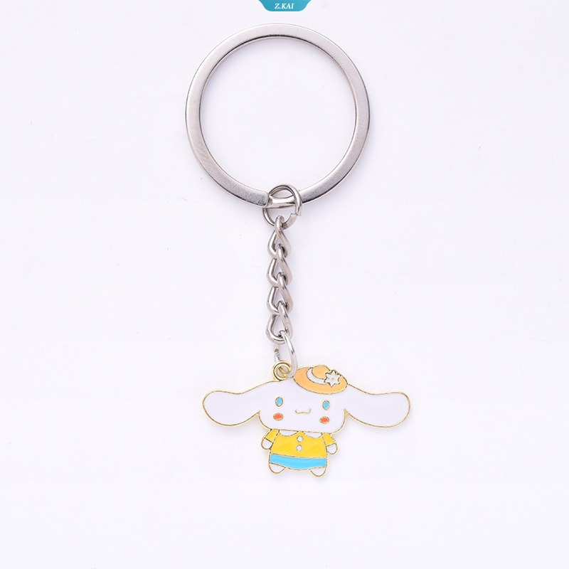 Kreatif Sanrio Seri Hewan Gantungan Kunci Akrilik Cinnamoroll Keychain Tas Liontin Aksesoris Mainan Anak Hadiah [ZK]