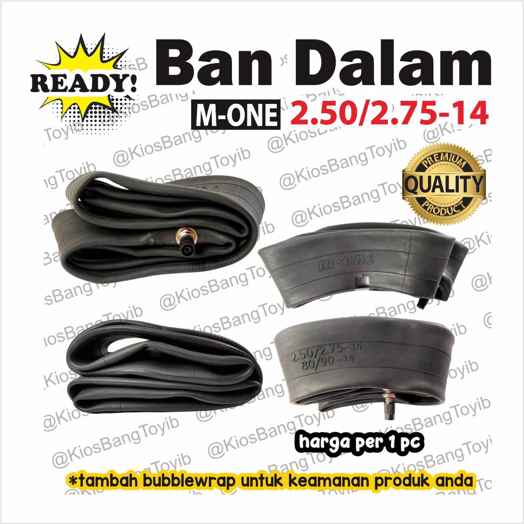 Ban Dalam Motor Matic 2.50/2.75-14 Ring 14 80/90-14 (M-One)