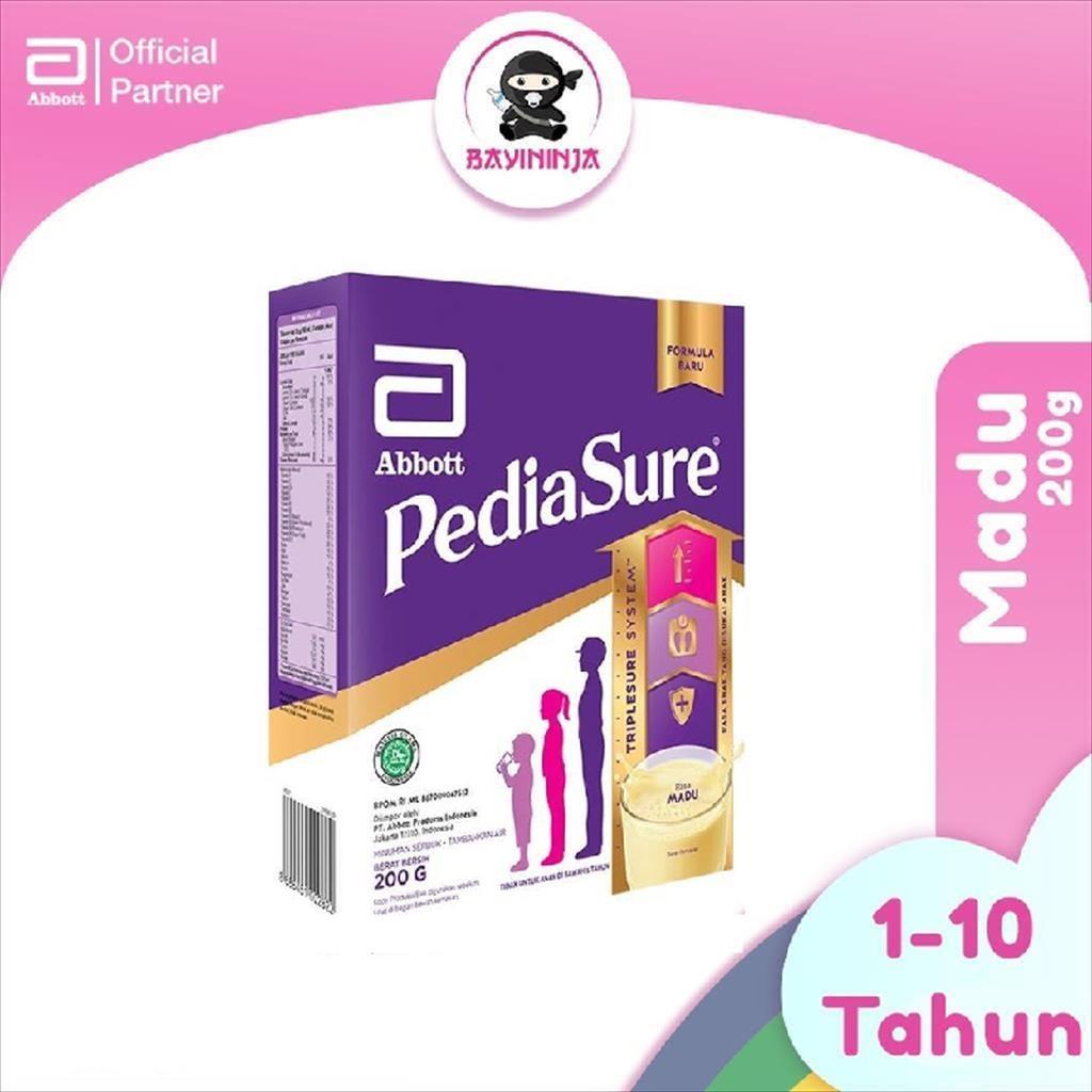 PEDIASURE Triplesure Madu Susu Box 200g 200 g