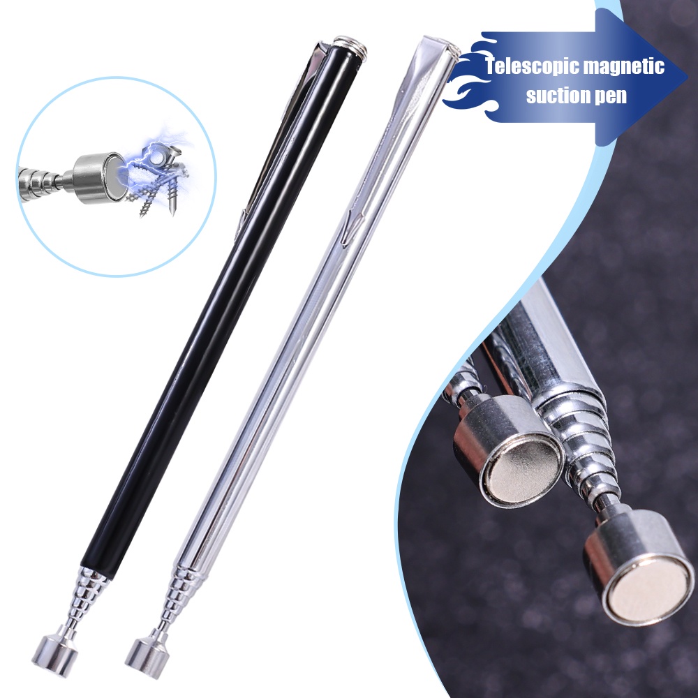 Telescoping Magnet Pickup Alat 65cm Extendable Magnet Stick Rod Portable Magnet Extension Grabbers Hari Ayah Berguna Hadir Untuk Pria Rumah Mobil Gadget Mesin