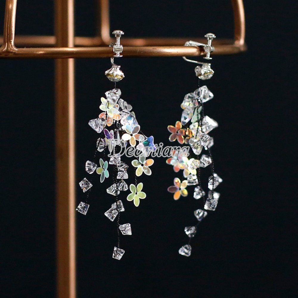 Modis Perhiasan Pengantin Mori Kristal Hiasan Kepala Pernikahan Wedding Dress Aksesoris Handmade Manis Serbaguna Rambut Band Set