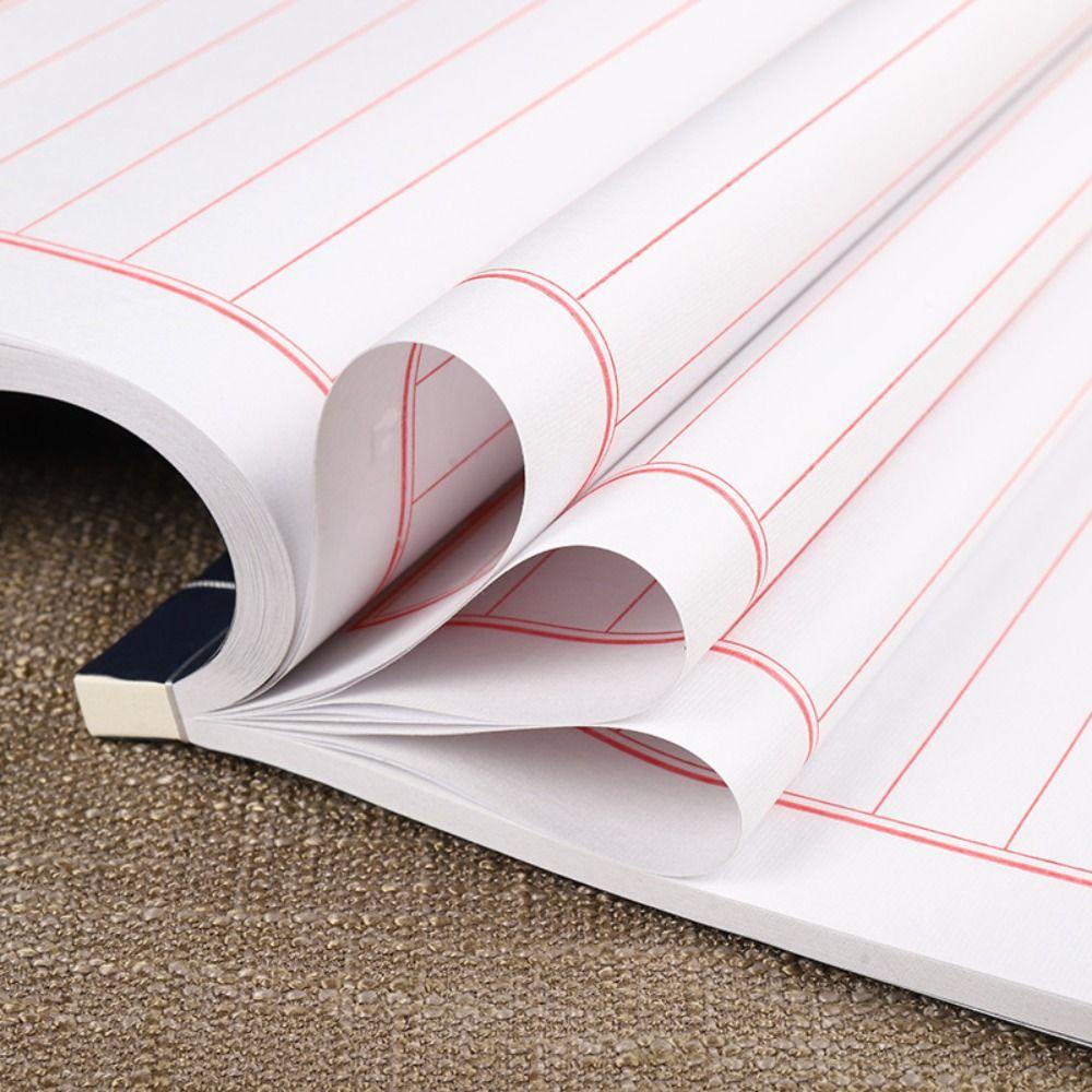 [Elegan] Buku Tulisan Tangan vintage Klasik Thread-bound Copybook Garis Vertikal Latihan Kaligrafi Xuan Paper