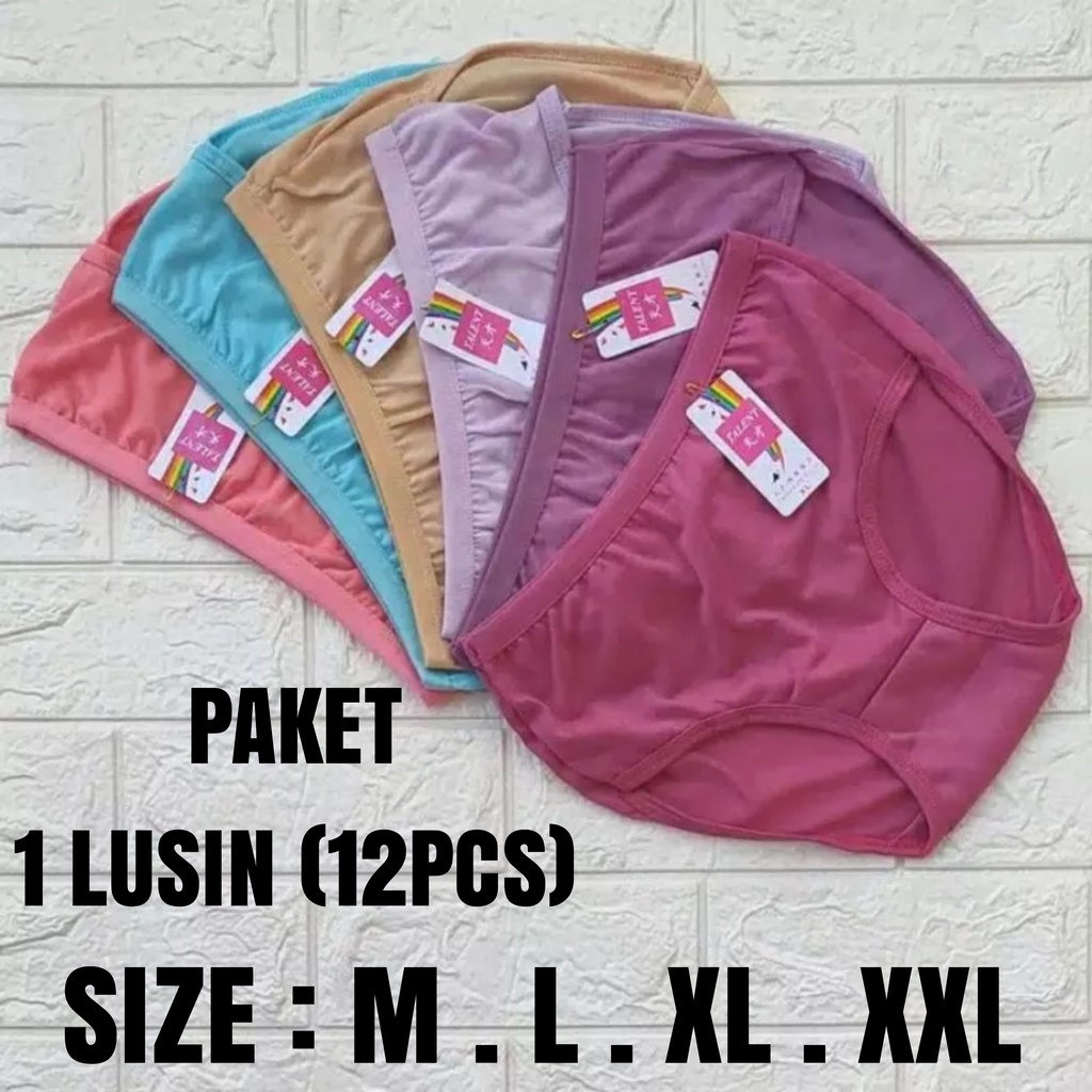 [DISKON] celana dalam wanita 1 lusin murah / cd wanita 12 pcs murah / CD Wanita / celana dalam wanit