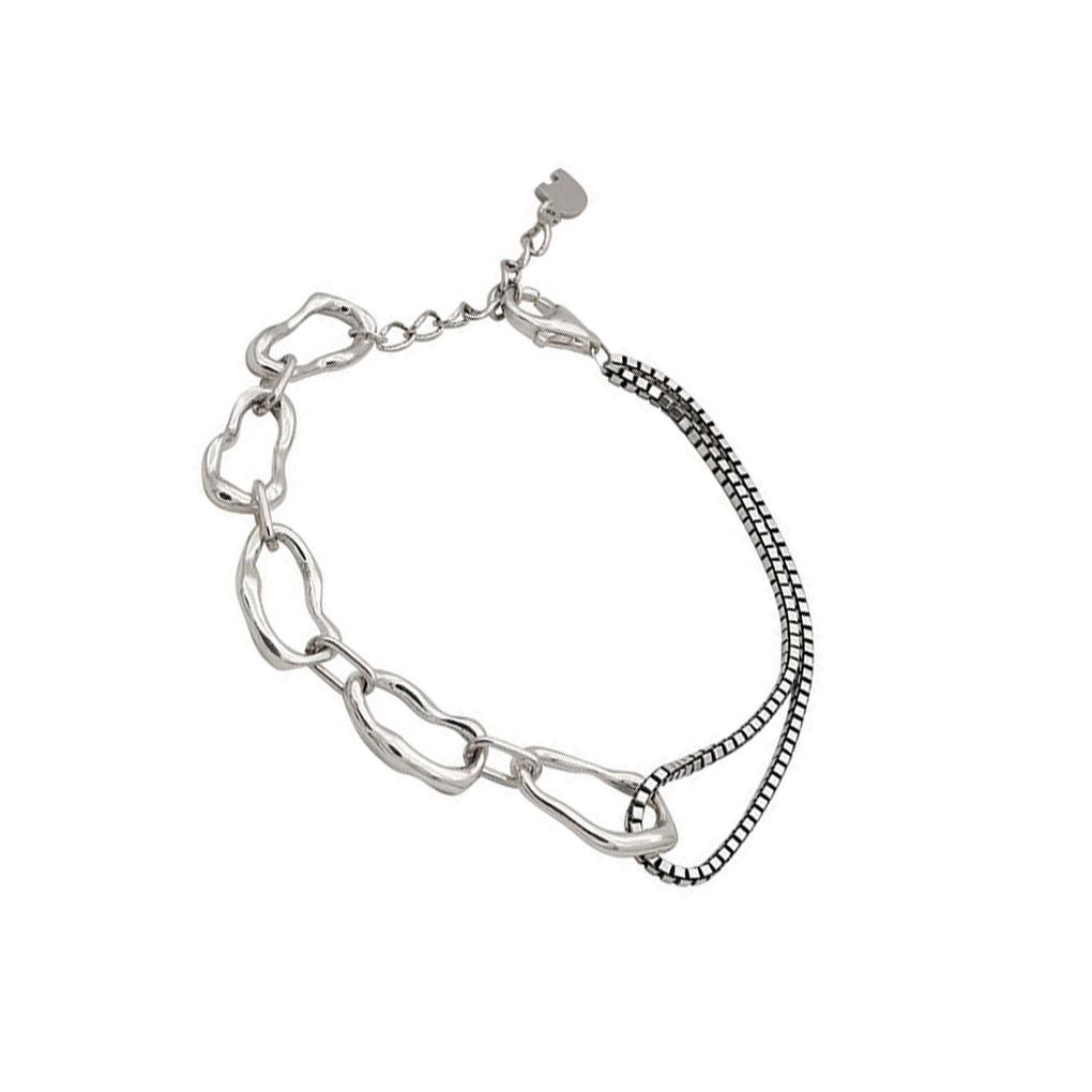 Gelang Tembaga Perhiasan Fashion Pergelangan Tangan Tahan Lama Pengerjaan Tembaga Modis Chic Desain Wanita Ornamen