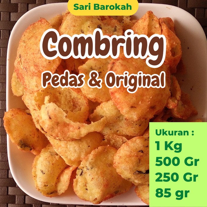 

combring daun bawang 1 kg, 500 gr, 250 gr cemilan enak gurih comring snack kiloan