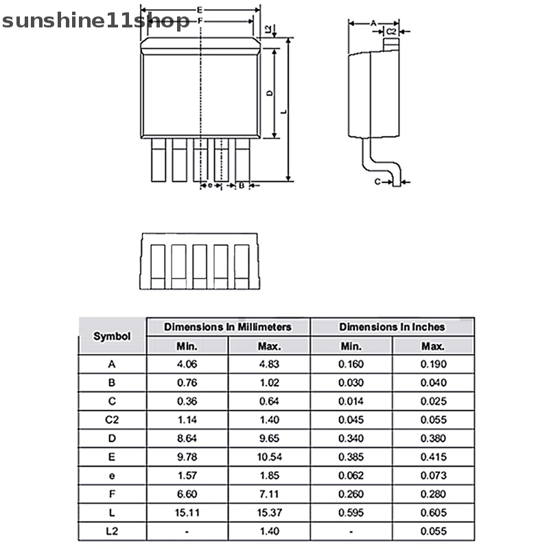 Sho 5Pcs/lot XL4015E1 XL4015 4015 Step-down DC Power Converter Chip TO-263 Power Chip N