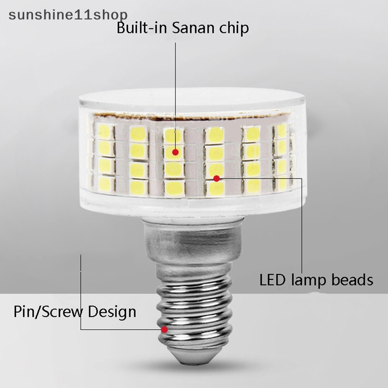 Sho Bohlam LED E14 G9 AC220V 9W SMD2835 No Kedap Kedip Lampu LED Lampu Chandelier Light N