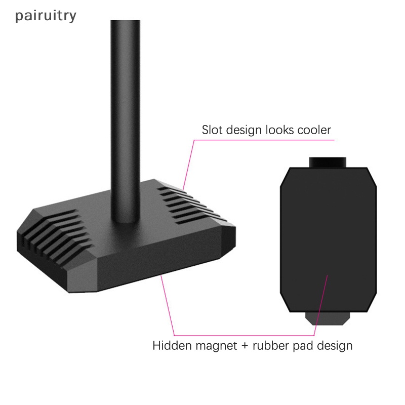 Prt Aluminium Alloy Vertical Graphics Card Support Stand Adjustable Jack Desktop Holder Stand Sag Dudukan Video PRT
