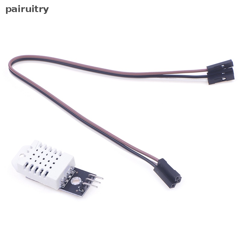 Prt DHT22 Sensor Suhu Dan Kelembaban Digital AM2302 Module +PCB Dengan Kabel PRT