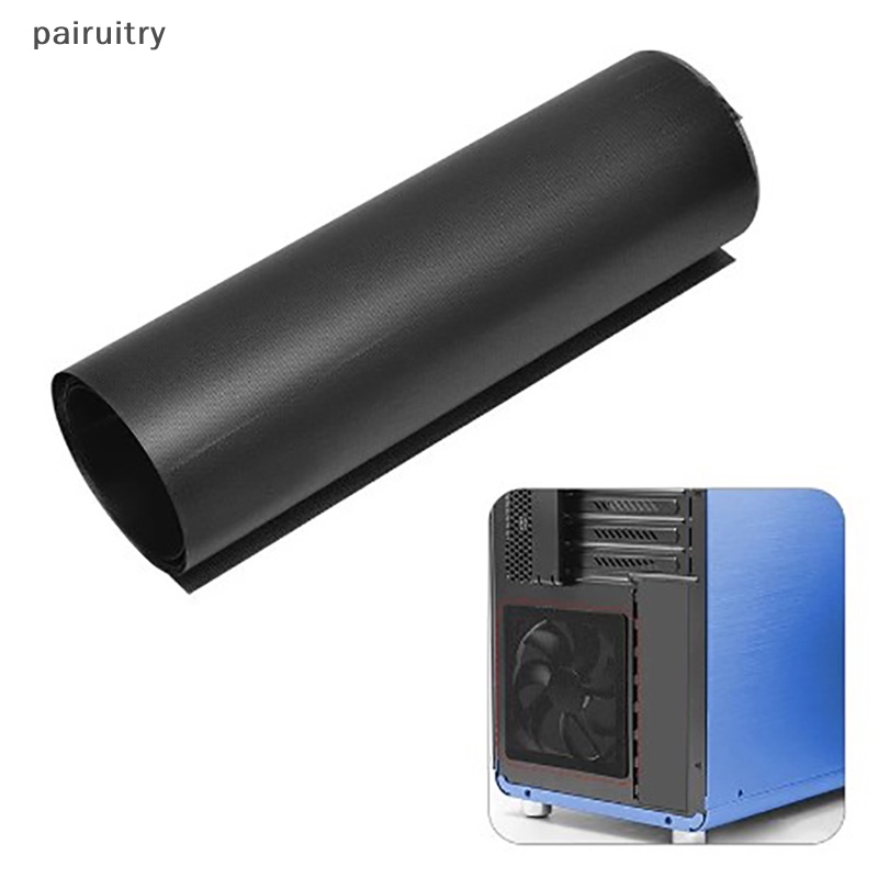 Prt 1Mx30cm Jaring Komputer DIY PVC PC Case Kipas Cooler Penyaring Debu Jaring Net Case PRT