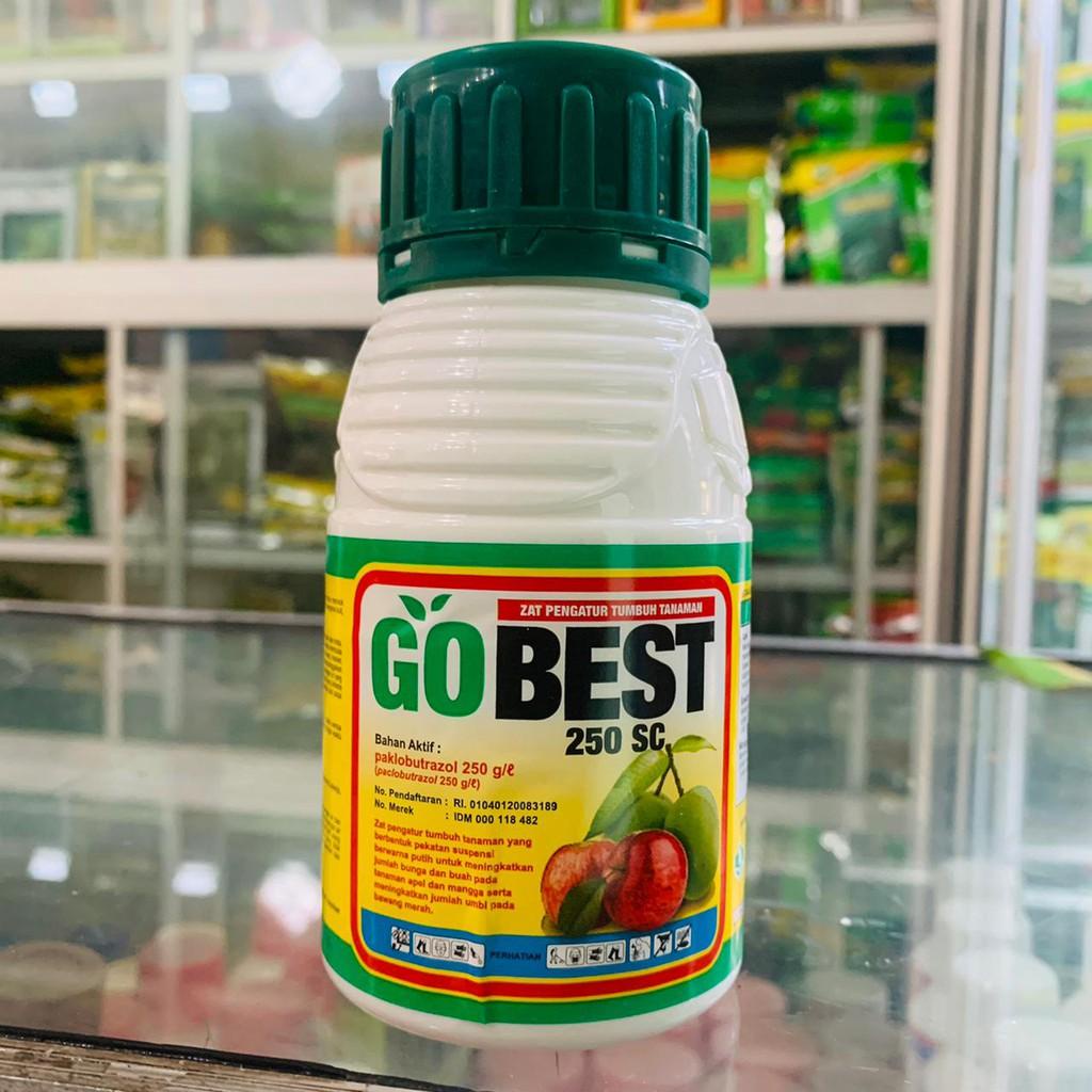 Zat Pengatur Tumbuh Tanaman paclobutrazol GOBEST 250SC kemasan 250ml