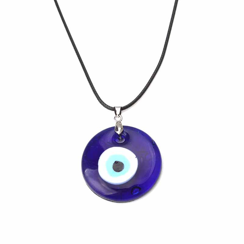 5 Pcs Fashion Evil Eye Set Kalung Liontin Emas Cincin Gelang Anting Unisex Perhiasan Aksesoris