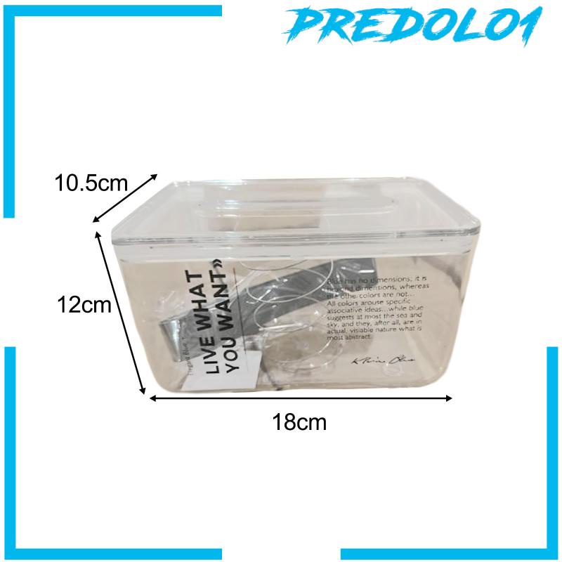 [Predolo1] Tissue Box Cover Toilet Paper Box Kertas Cover Case Untuk Hadiah Stand Malam Mobil