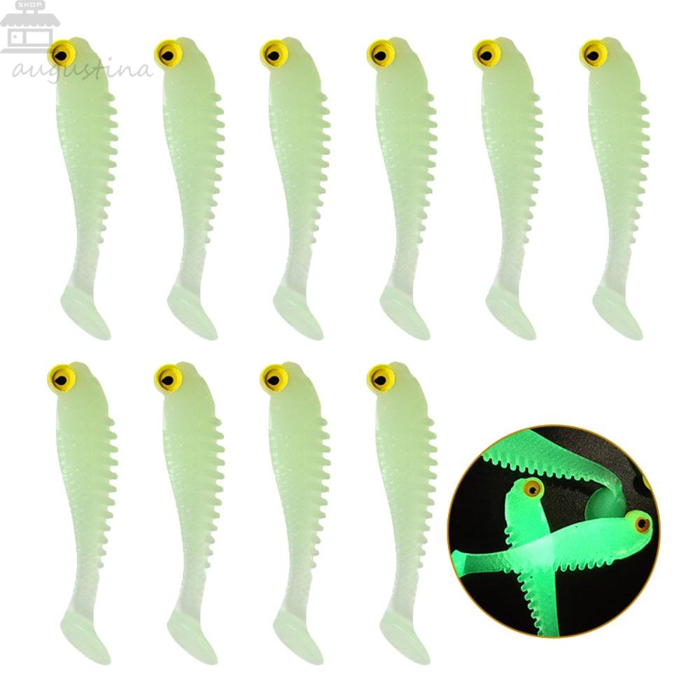 Agustinina Umpan Pancing Bercahaya Dengan Bau Garam 7cm /2.8g Untuk Bass Tackle Luminous Memancing Aksesoris Untuk Memancing Es Wobbler Swimbaits