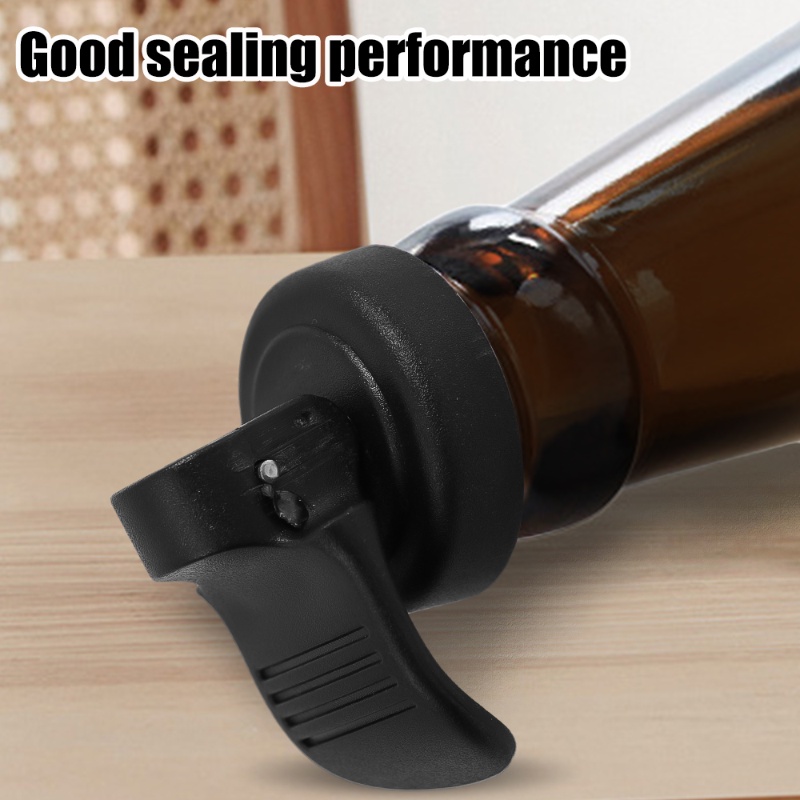 Creative Bar Wine Fresh-keeping Vacuum Seal Lids Bottle Stopper Pumping Air Fresh-keeping Cork Plug/Ditekan Manual Sealing Champagne Beers Cap