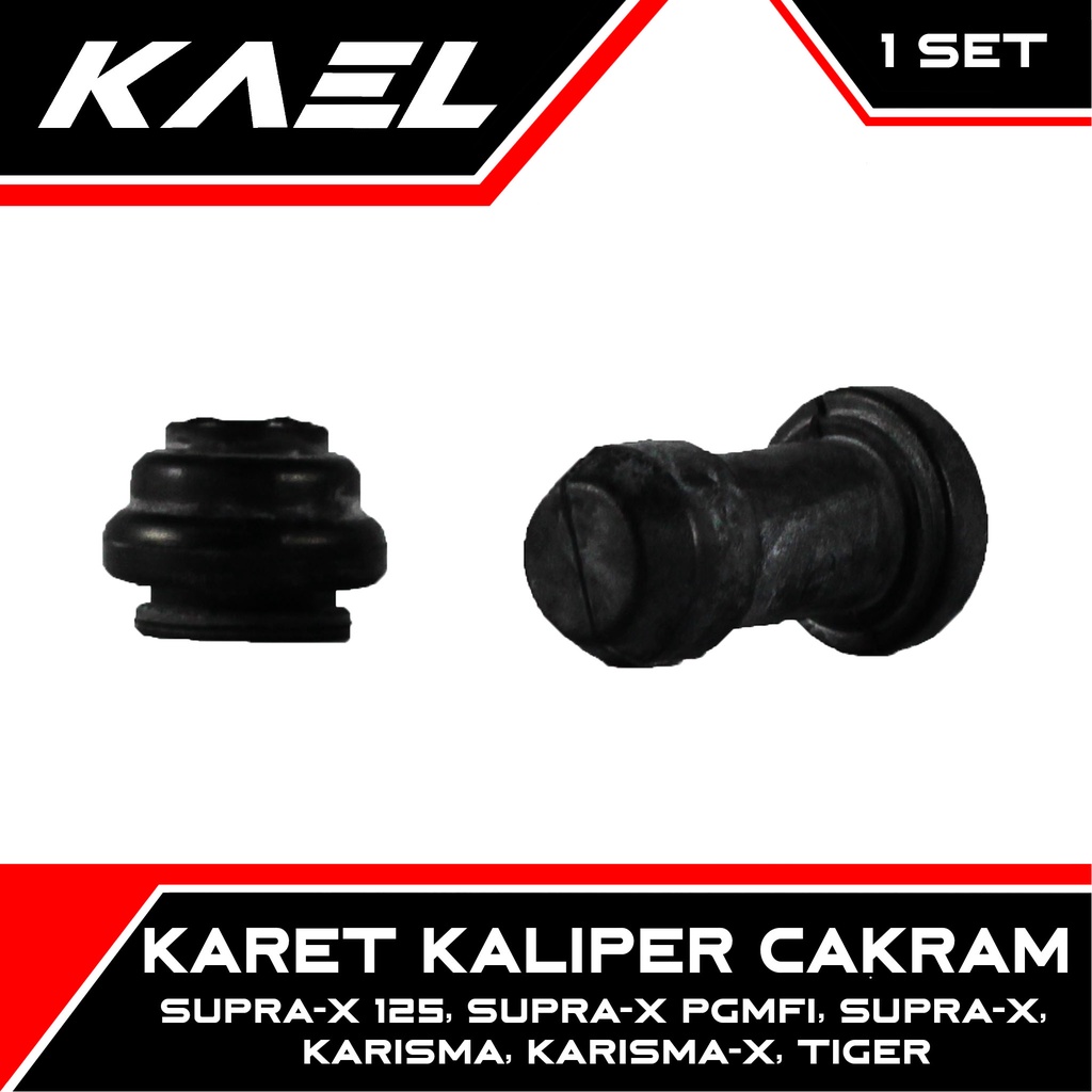 Karet Kaliper Cakram Karisma X &amp; Karisma &amp; Tiger &amp; Supra X 125 &amp; Supra X PGMFI &amp; Supra X Seal Sil Boot Bot Caliper