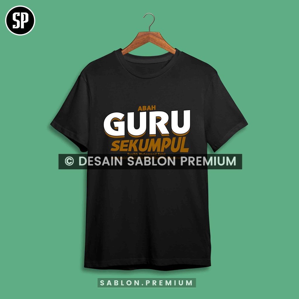 Kaos Abah Guru Sekumpul - Ulama Nusantara Syaikh Muhammad Zaini bin Syaikh Abdul Ghani Al-Banjari Al