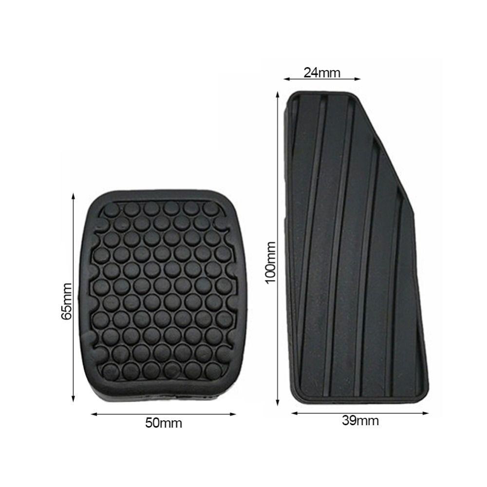 Populer Pedal Mobil Auto Parts Anti-slip Clutch Pedal Foot Pad Cover Untuk SUZUKI Swift Samurai Sidekick Vitara Tracker