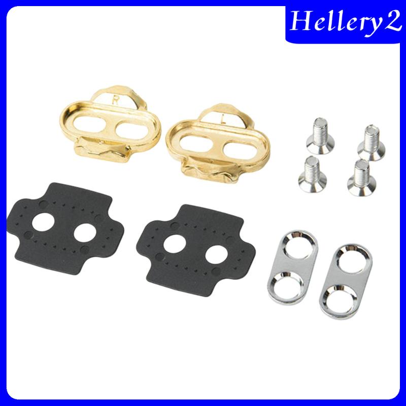 [Hellery2] Set Pengunci Cleat Sepatu Sepeda Cleat Stabil Pedal Locking Untuk Indoor Outdoor