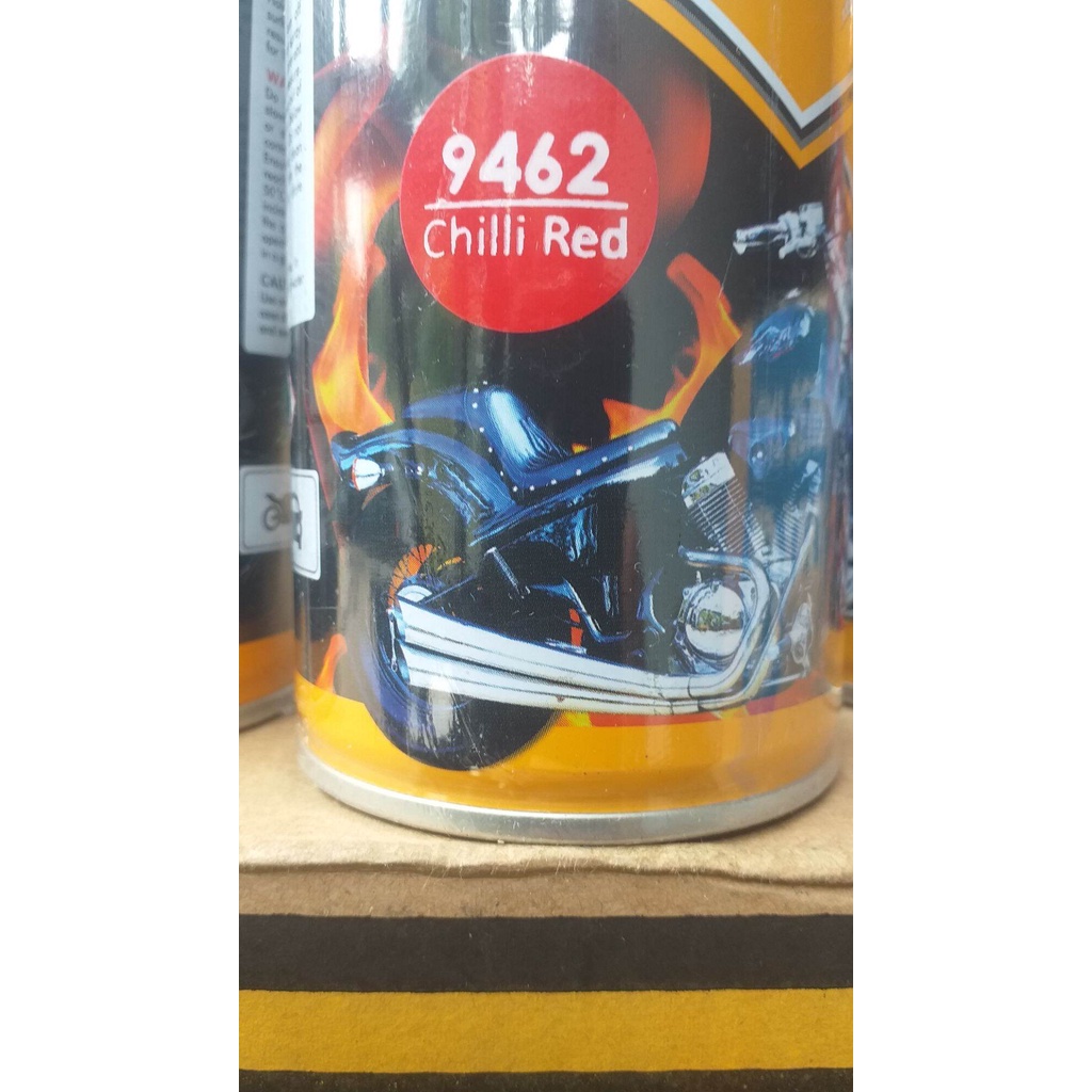 Pilok Diton Premium Chili red 9462 pilox merah cabe merah ferari cat semprot tahan bensin cat semprot diton premium