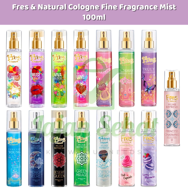 Fres &amp; Natural Cologne Fine Fragrance Mist 100ml