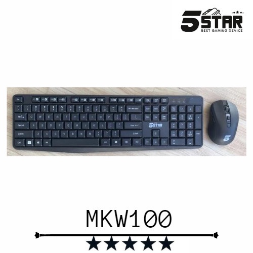 5STAR MKW100 WIRELESS KEYBOARD + MOUSE MKW 100 5 STAR