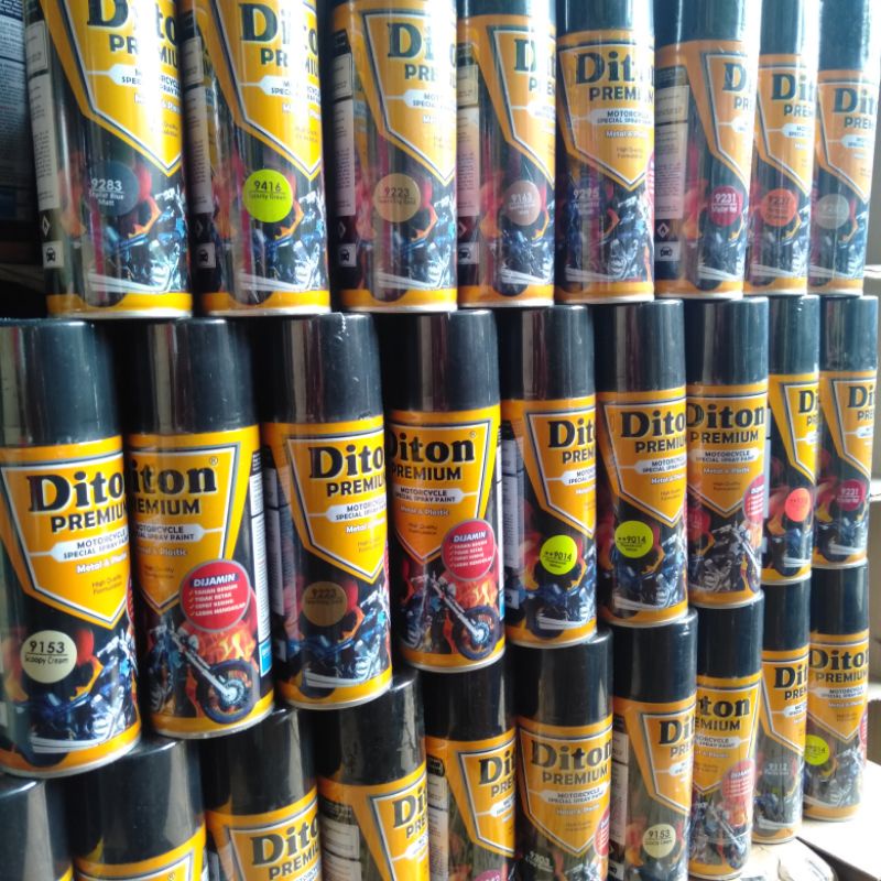 1.Pilox Pilok Diton Premium White 9102 black 9109 Clear 9128 Gold 9123 Merah Dop 9281 All Redi black doff 9184 clear activator 9128 white 9102 super white 9103 400cc