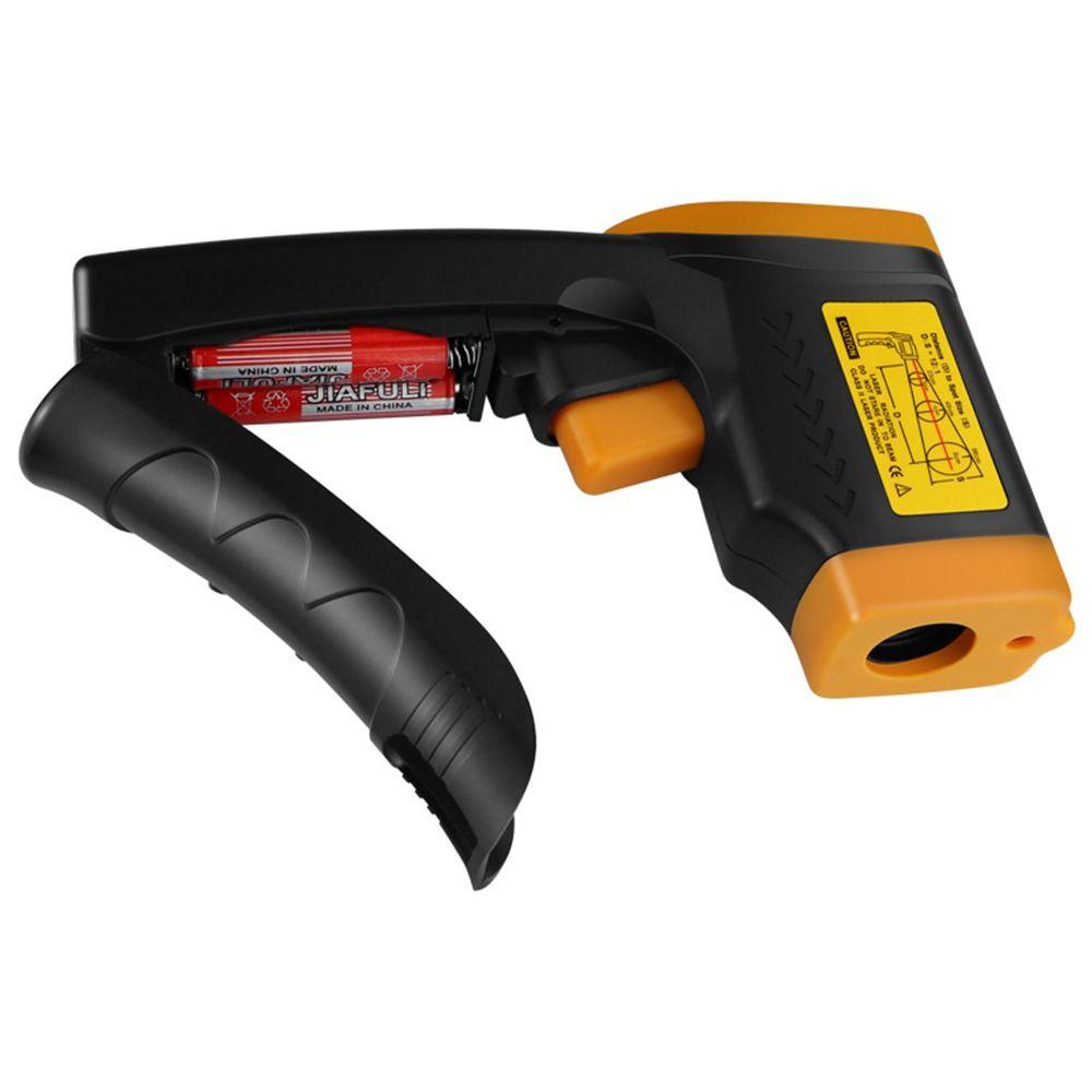 POPULAR Populer Termometer Infrared Digital Untuk Masak Dapur BBQ Makanan Genggam Adjustable Non Contact -50℃~380℃(-58℉~716℉)