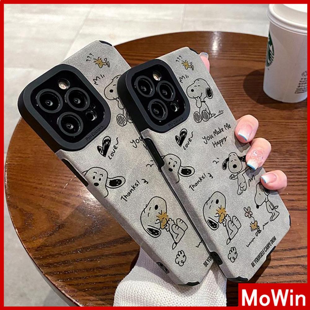 Case iPhone 14 Pro Max iPhone Case Pupil Eye Sticker Suede Shockproof Kamera Case Pelindung Lucu Kartun Anjing Putih Kompatibel dengan iPhone 13 Pro max 12 Pro Max 11 xr xs max 7 8Plus