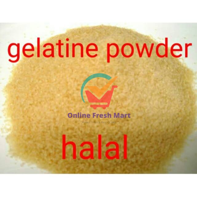 

[100 gr] Gelatin powder/Gelatine powder [HALAL] - Online Fresh Mart Denpasar