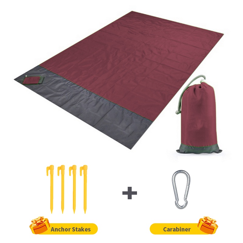 TaffSPORT Matras Camping Karpet Lipat Pocket Picnic Blanket Waterproof - VI21