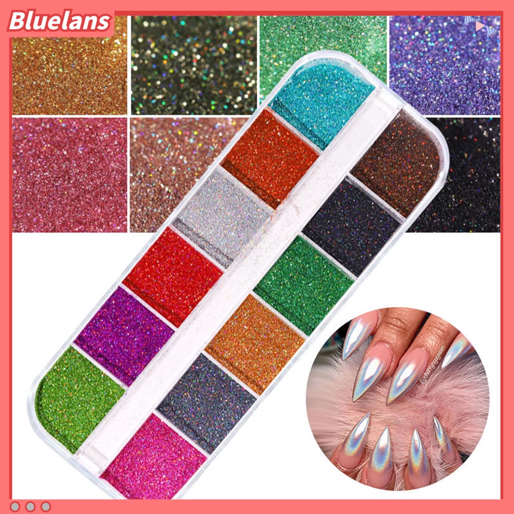 [BLM] Desain Huruf Bentuk Hati Ultra-Tipis Beauty Woman Nail Care Polish Sequin Untuk Pesta