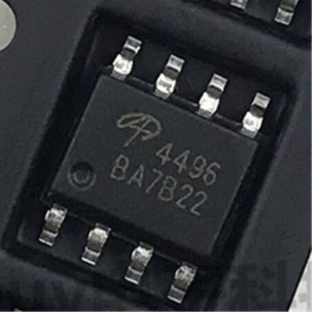 2 Buah 2Pcs AO 4496 449G AO4496 IC SMD Mosfet N-Ch 10A 30V Sop-8 Alpha Omega