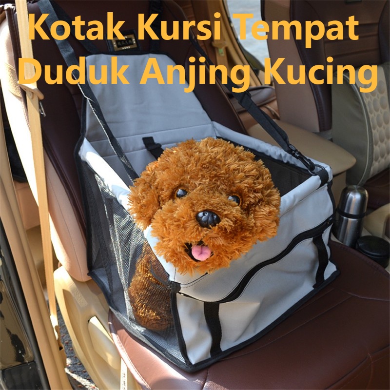 Kotak Kursi Tempat Duduk Anjing Kucing Pet Booster Seat Cat Dog Car Waterproof Mobil Nyaman Berkualitas Tempat tidur hewan