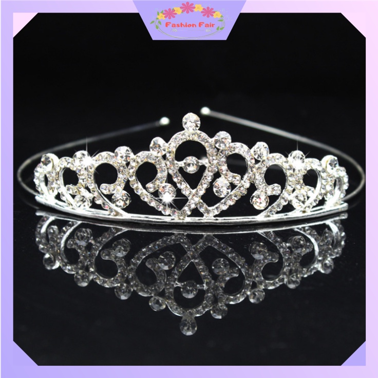 FASHION FAIR - F5140 Bando Princess / Bando Mahkota Wanita Korea Fashion / Bandana Mahkota / Bando Anak