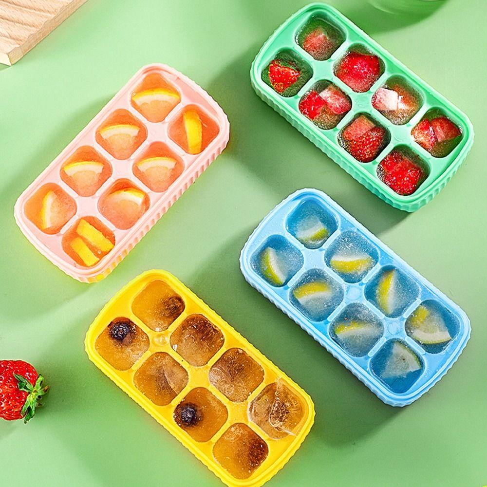 Rebuy Ice Pop Maker DIY Homemade Fleksibel Reusable Silicone Mudah Dilepaskan Nampan Es Batu