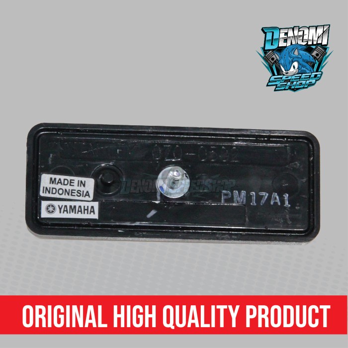 Mata Kucing Spakbor Slebor Belakang Rear Reflector Yamaha F1ZR FIZR F1Z FIZ R 125Z Vixion Old Scorpio Lama Original YGP 3C1-H5130-00