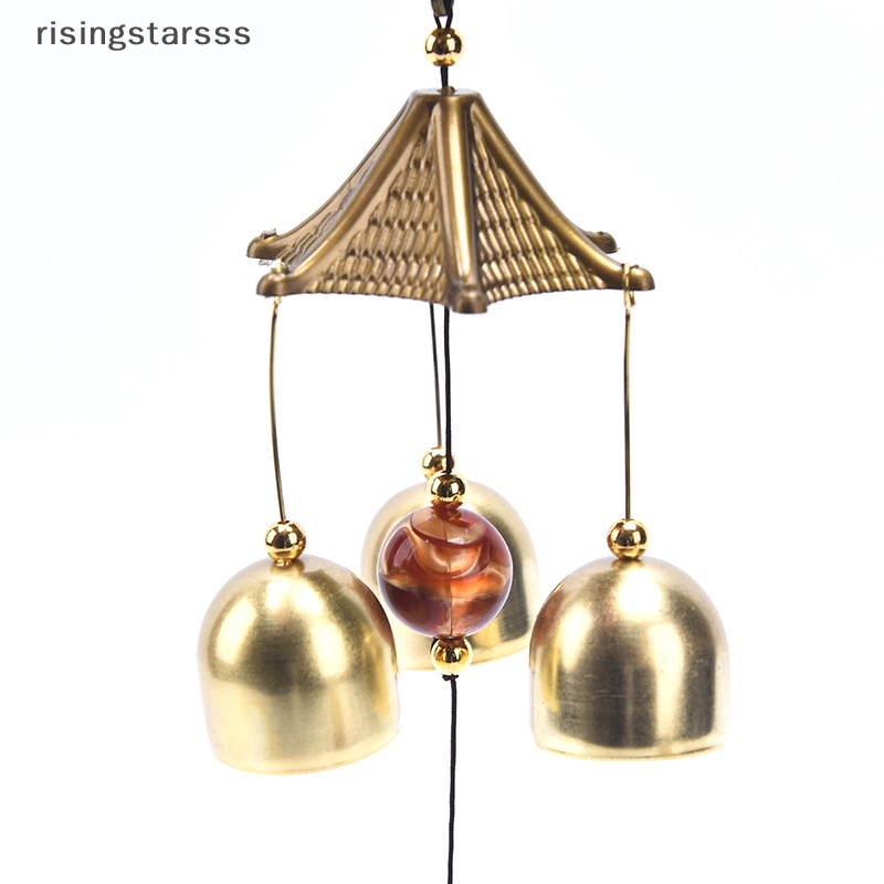 Rsid Span-new Logam Tembaga Lonceng Angin Liontin Dekorasi Pintu Lucky Cat Feng Shui Pendant Jelly