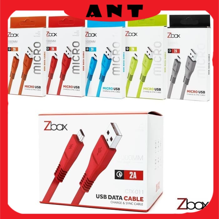 [HARGA ECER] Kabel Data ZBOX Ctx011 Micro & Type-C Original Termurah