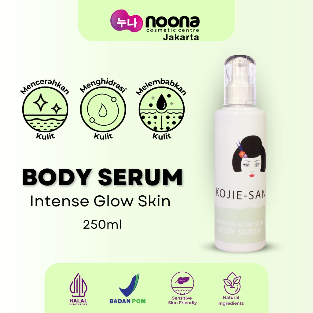 KOJIE SAN BODY SERUM INTENSE GLOW SKIN 250ML