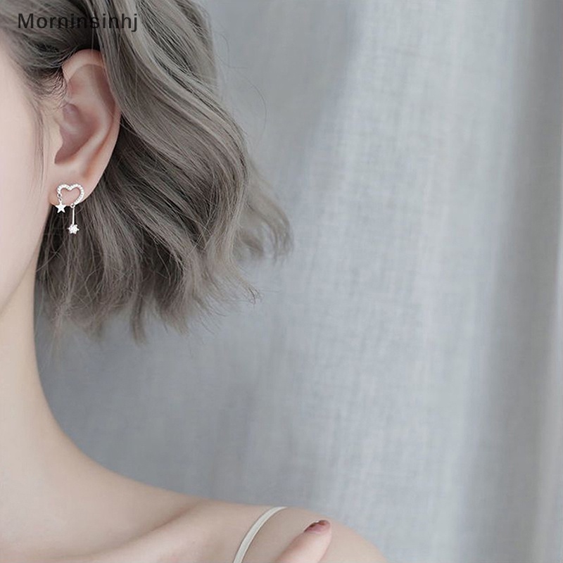 Mornin 1pasang Anting Bintang Hati Fashion Eropa Dan Amerika Untuk Wanita Kepribadian Indah Rumbai Anting Pesta Perhiasan Hadiah id