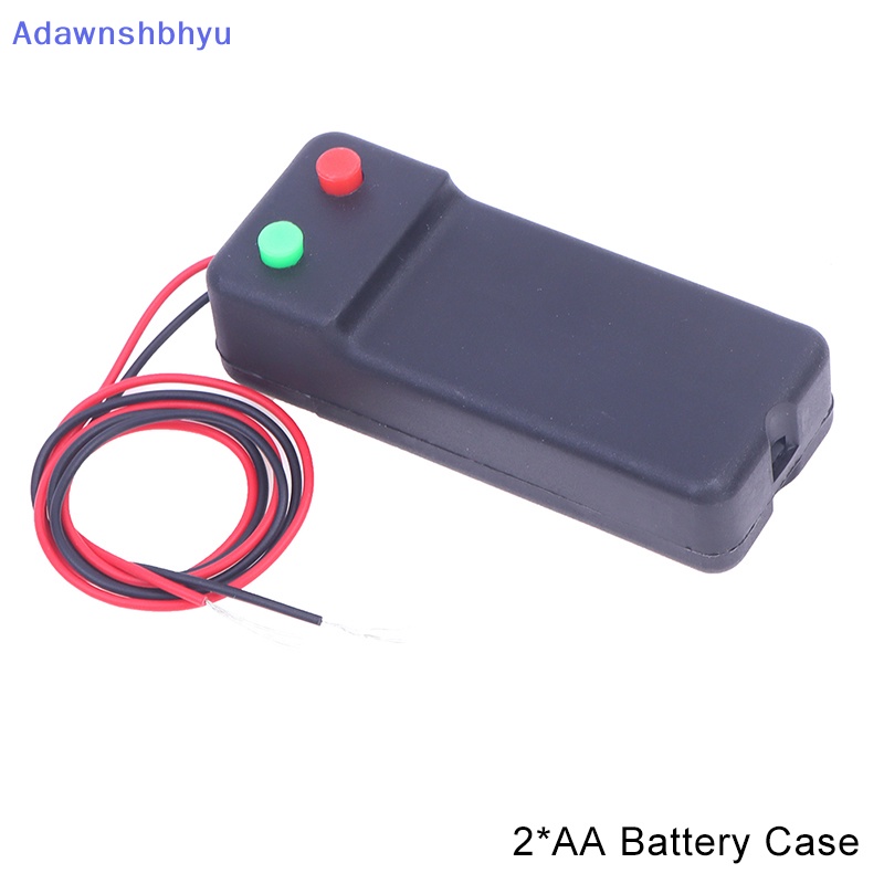 Adhyu 2AA 3V Holder Konektor Kotak Case Penyimpanan Saklar ON/OFF Wire Control Dengan Switch ID