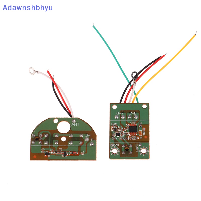 Adhyu 2CH RC Remote Control 27MHz Sirkuit PCB Papan Pemancar Dan Penerima Sistem Radio Untuk Mobil Truk Mainan ID